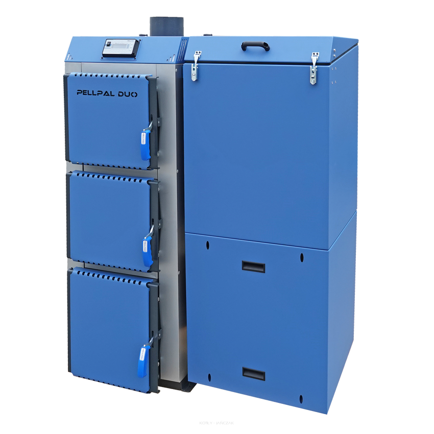 Kocioł na pellet PELLPAL DUO moc 24 kW ze sterownikiem PELLPAL PID PELLET